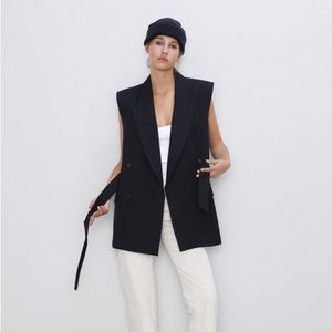 ZARA Open Side Blazer/Vest Size XS NWOT